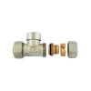 Trišakis veržiamas vidiniu sriegiu Fornara daugiasluoksniams vamzdžiams